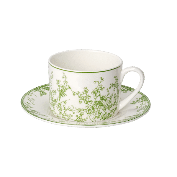 Lily of the Valley Teacup & Saucer