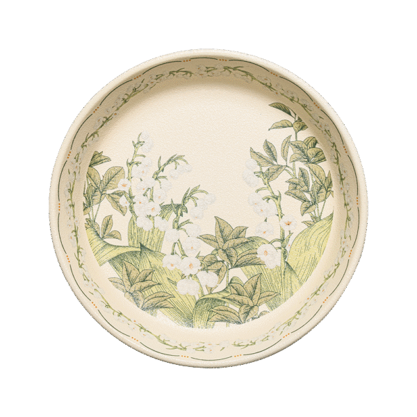 Lily of the Valley Salad Plate, 8 Inch