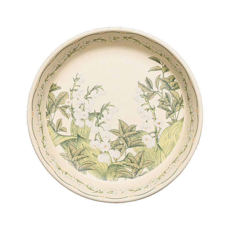 Lily of the Valley Salad Plate, 8 Inch