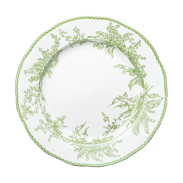 Lily of the Valley Dinner Plate, 10.5 Inch