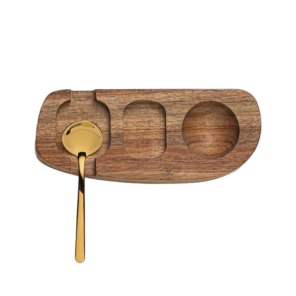 Timber-Fall Solid Wood Egg Tray