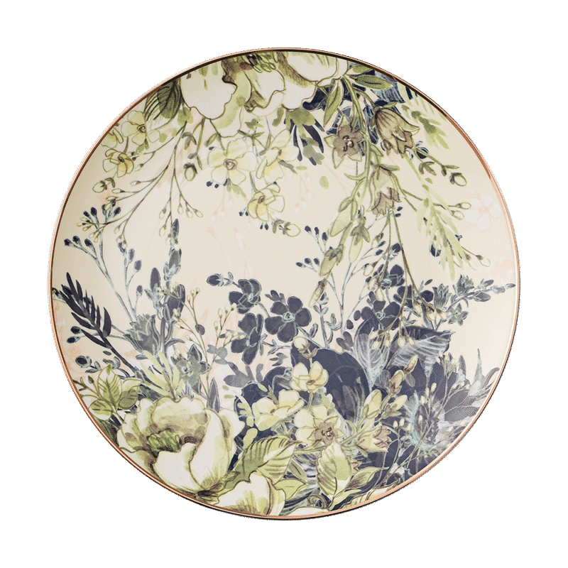 Garden of Fading Dinner Plate, 10.5 Inch