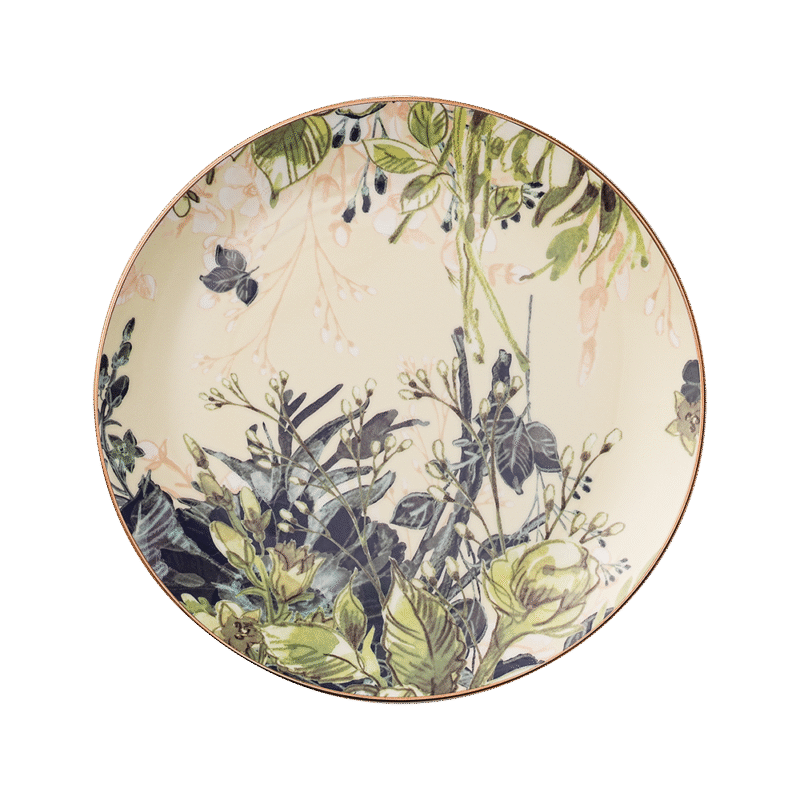 Garden of Fading Salad Plate, 8 Inch