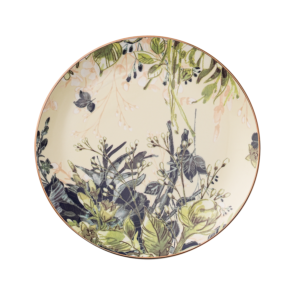 Garden of Fading Salad Plate, 8 Inch