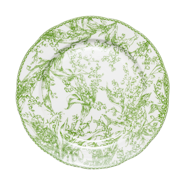 Lily of the Valley Charger Plate, 12 Inch
