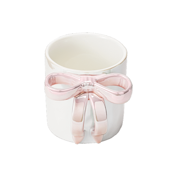 Ocean Aurora Ribbon Mug