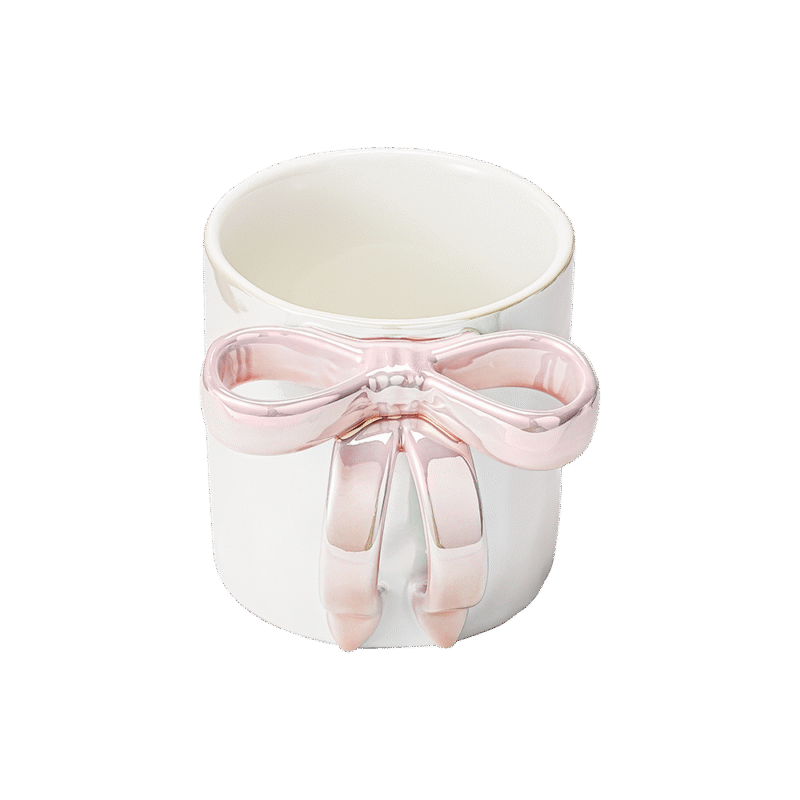 Ocean Aurora Ribbon Mug