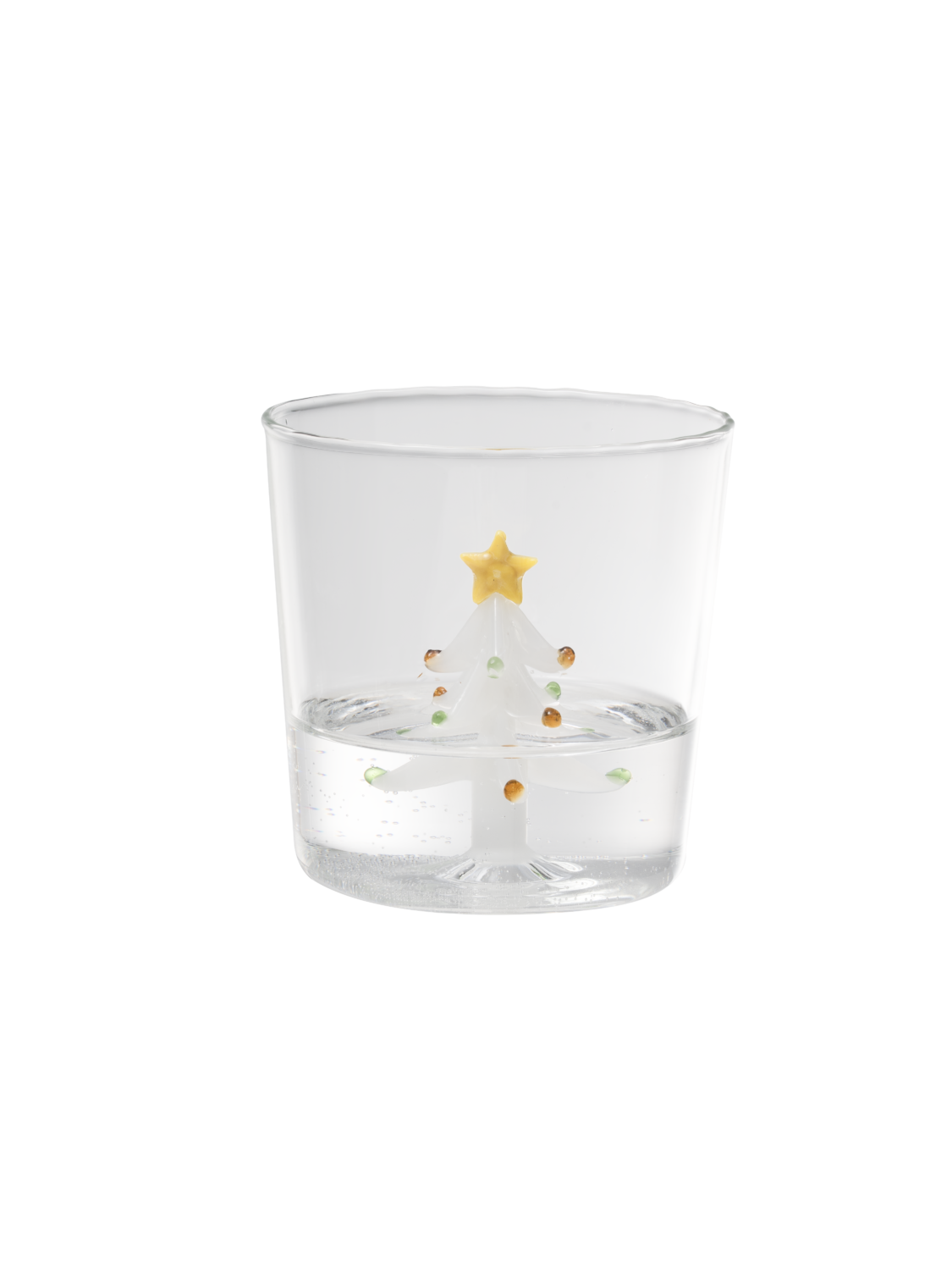 Snowy Fir Holiday Glass