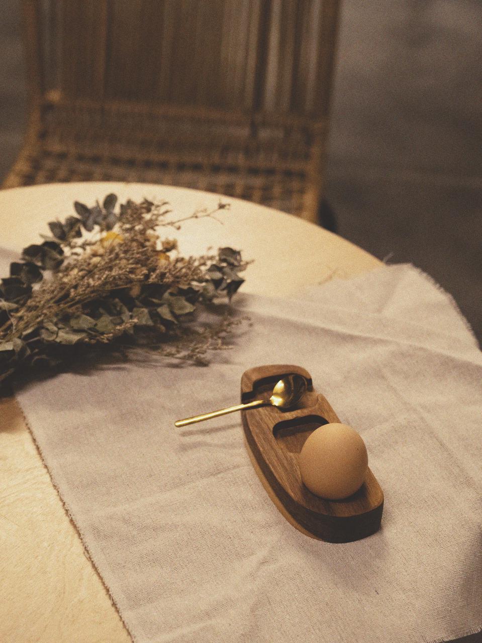 A British evening table setting